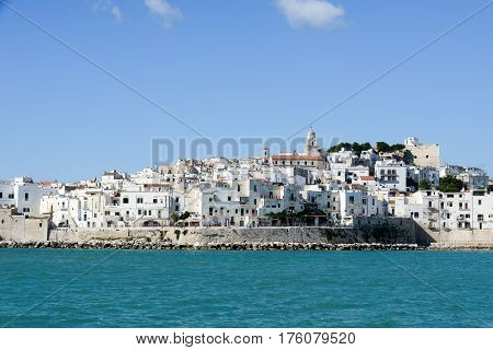 View Of Vieste On Puglia