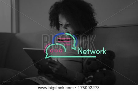 Communication Connection Speech Bubble Concept
