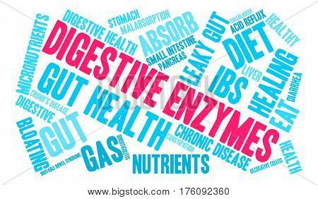 Digestive Enzymes Word Cloud