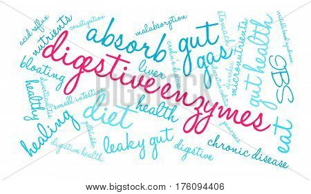Digestive Enzymes Word Cloud