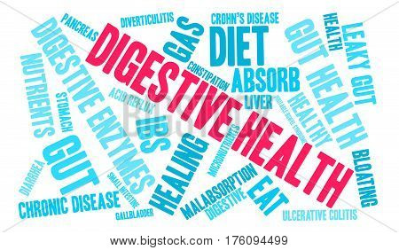 Digestive Health Word Cloud