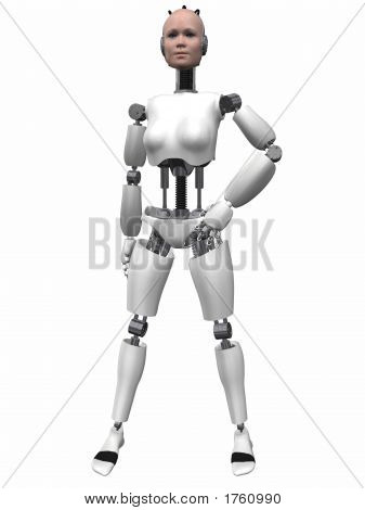 ロボット女性