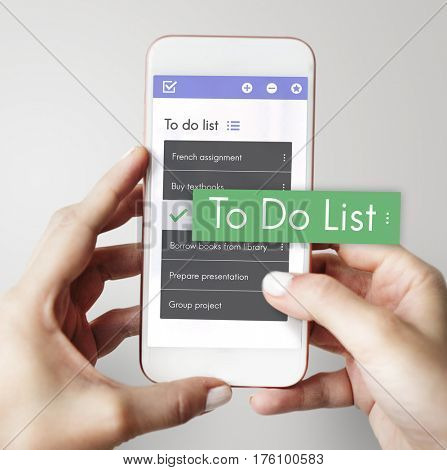 Digital To do List App Interface