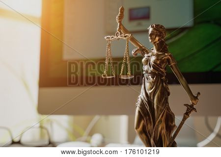 Lady Justice Statue
