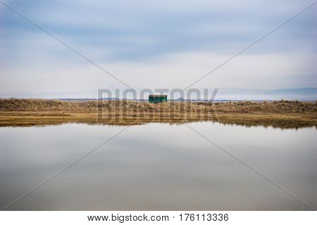 House On Delta Of River Evros, Greece