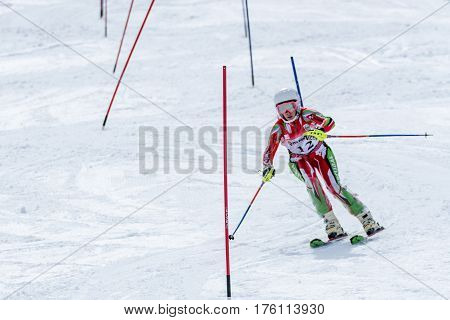 Catarina Carvalho During The Ski National Championships