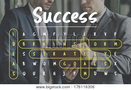 Wordsearch Game Word Corporation Business 