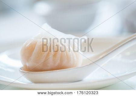 Chinese dim sum Hagao - Steamed Chinese groumet cuisine