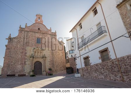 By the village of Vilafames in Castellon
