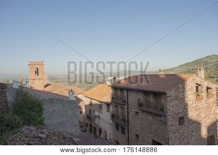 By the village of Vilafames in Castellon