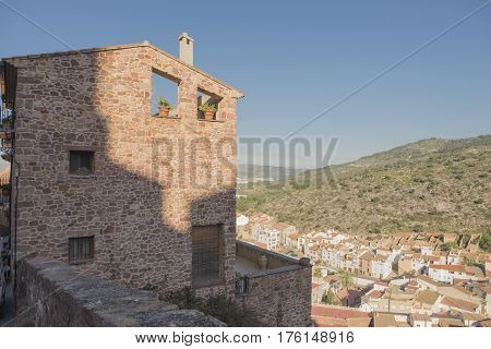 By the village of Vilafames in Castellon