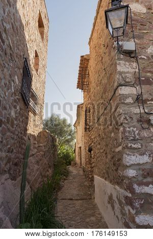 By the village of Vilafames in Castellon