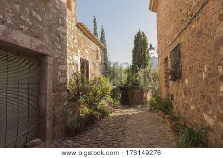 By the village of Vilafames in Castellon