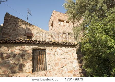 By the village of Vilafames in Castellon