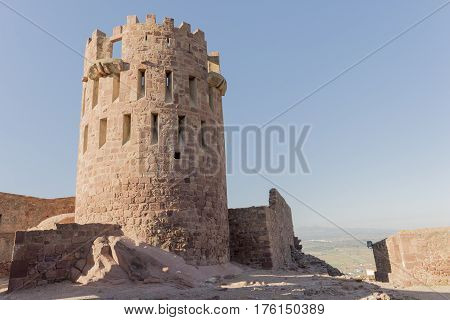 By the village of Vilafames in Castellon