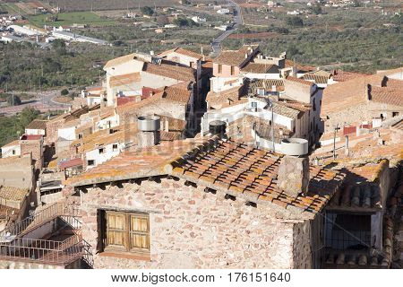 By the village of Vilafames in Castellon