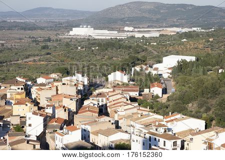 By the village of Vilafames in Castellon