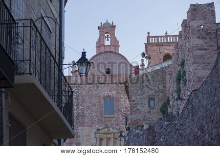 By the village of Vilafames in Castellon