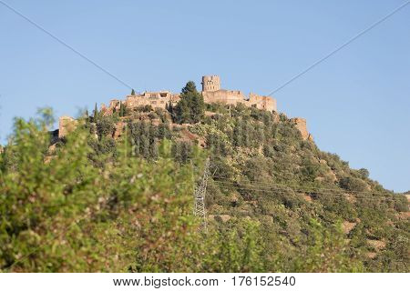 By the village of Vilafames in Castellon