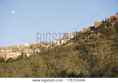 By the village of Vilafames in Castellon