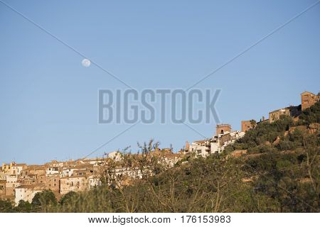 By the village of Vilafames in Castellon