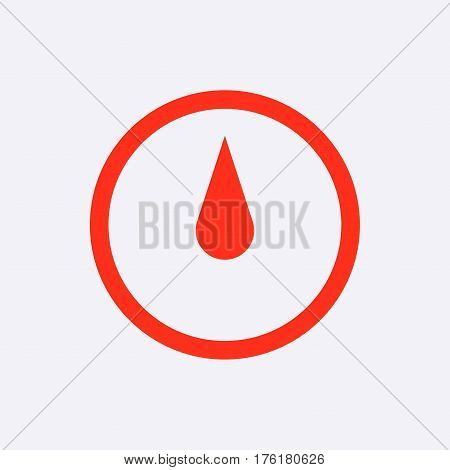 measure the weight icon stock vector illustration flat design