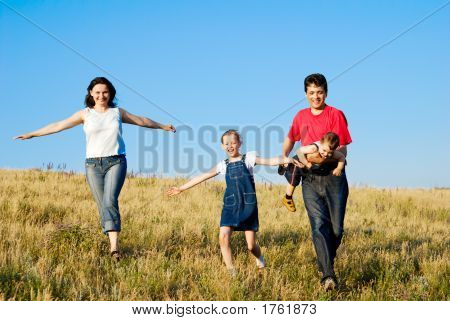 Familjen på flykt