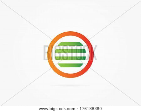 Vector Illustration Abstract Circle Element strip logo you can use the Business logo or website icon
