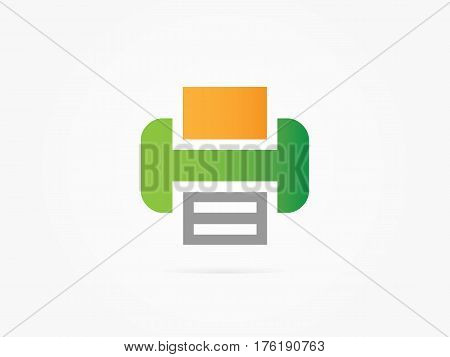 Vector Illustration Printer icon you can use for website icon
