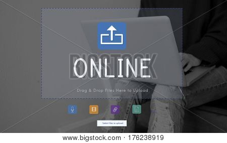 To connected to another computer or to a network.