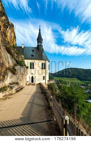 Rock Castle Vranov - Pantheon in Mala Skala, Bohemia Paradise, Czech Republic