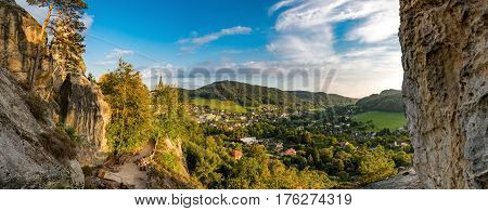 Rock Castle Vranov - Pantheon in Mala Skala, Bohemia Paradise, Czech Republic
