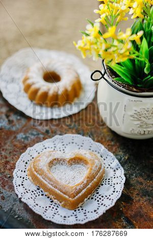 Vegetarian Coockie In Form Of Heart