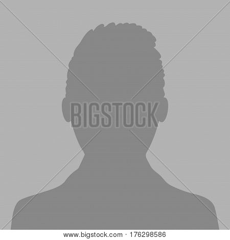 Default avatar profile icon. Grey photo placeholder.