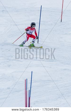 Gustavo Tavares During The Ski National Championships