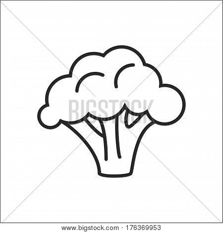 Broccoli Vector Icon