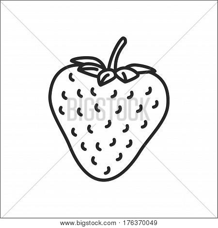 Strawberry Vector Icon