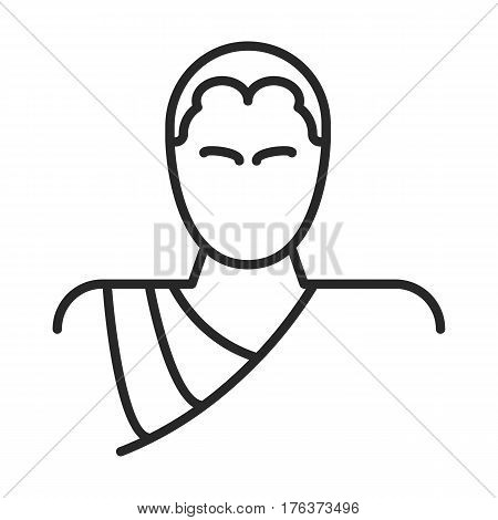 Monk Vector Icon