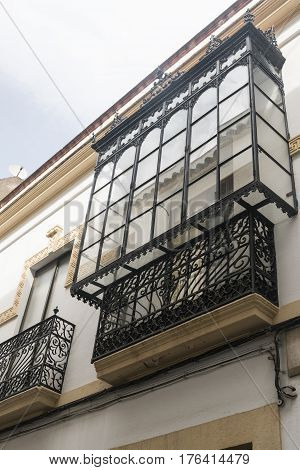 Cordoba (Andalucia Spain): old typical street in the Juderia