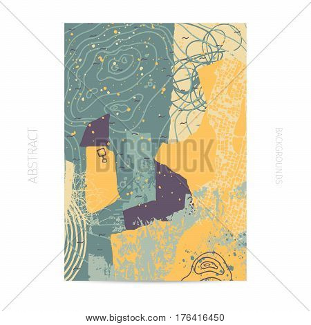 neo-grunge style vector template, maps, vechicles and transportation theme