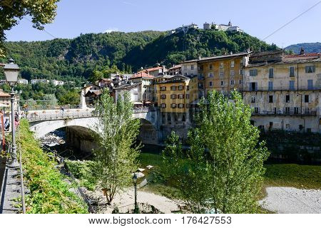 The Village Of Varallo Sesia