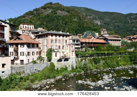 The Village Of Varallo Sesia