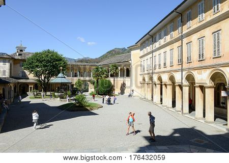 Sacro Monte Of Varallo Holy Mountain, Italy