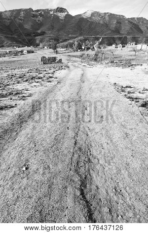 In Lesotho   Street Village