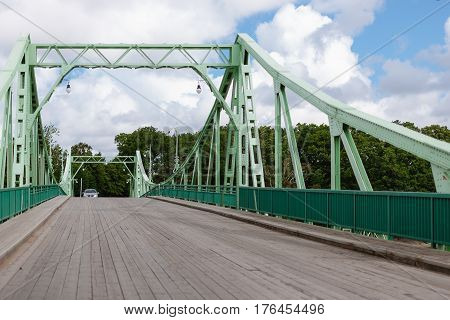 Naval bridge or Kalpaka bridge over Karosta channel is a unique engineering monument. This is the only Latvian remained Rotating bridge. It opened in 1906.
