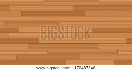 Plank floor parquet - vector illustration of vintage parquetry pattern with wooden texture - seamless extensible in all directions.