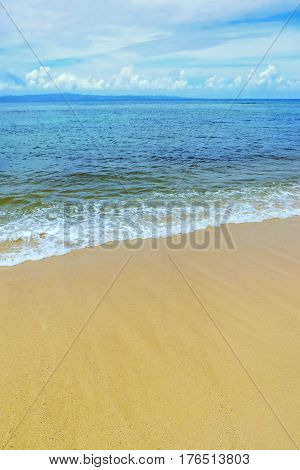 Sandy Beach On Taveuni Island, Fiji
