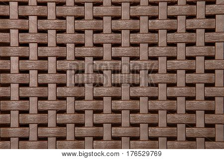 Wicker Texture, Weathered Brown Background Pattern