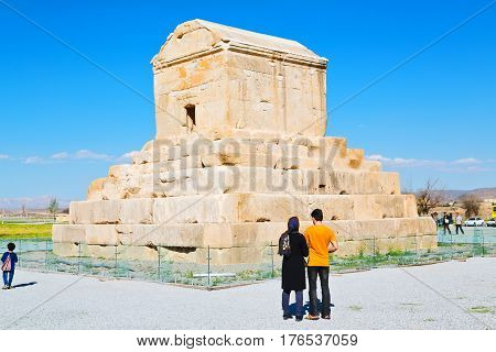 In Iran   Pasargad The Old Construction