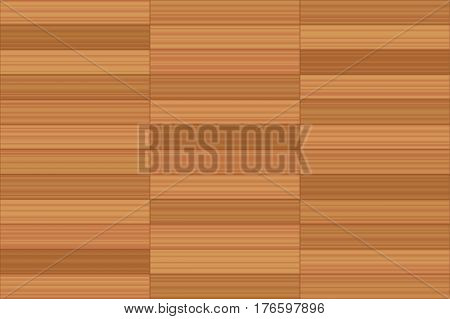 Stack bond parquet - vector illustration of a parallel flooring pattern - seamless extension of this wooden segment in all directions possible.